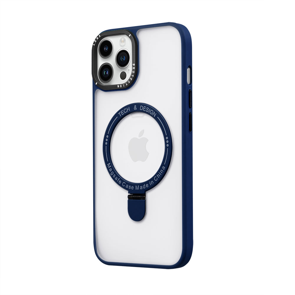 Apple iPhone 13 Pro Max Magnet Standlı Magsafe Lacivert