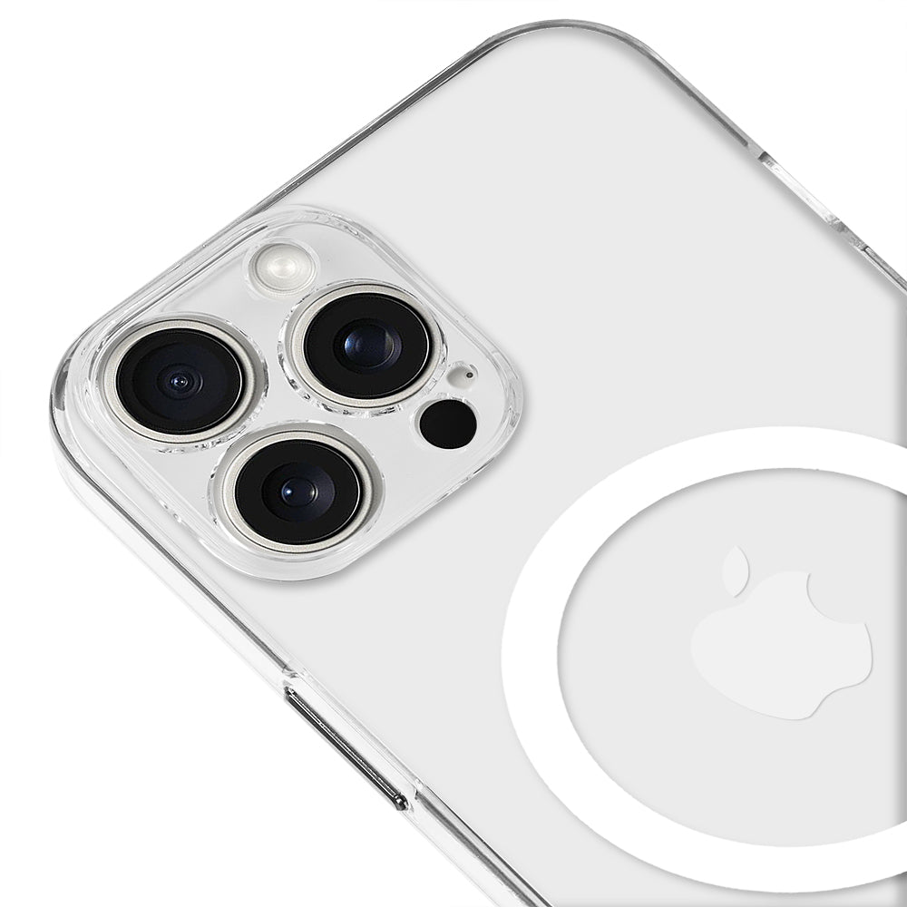 Apple iPhone 14 Pro Kamera Korumalı Şeffaf Mika Magsafe Saydam