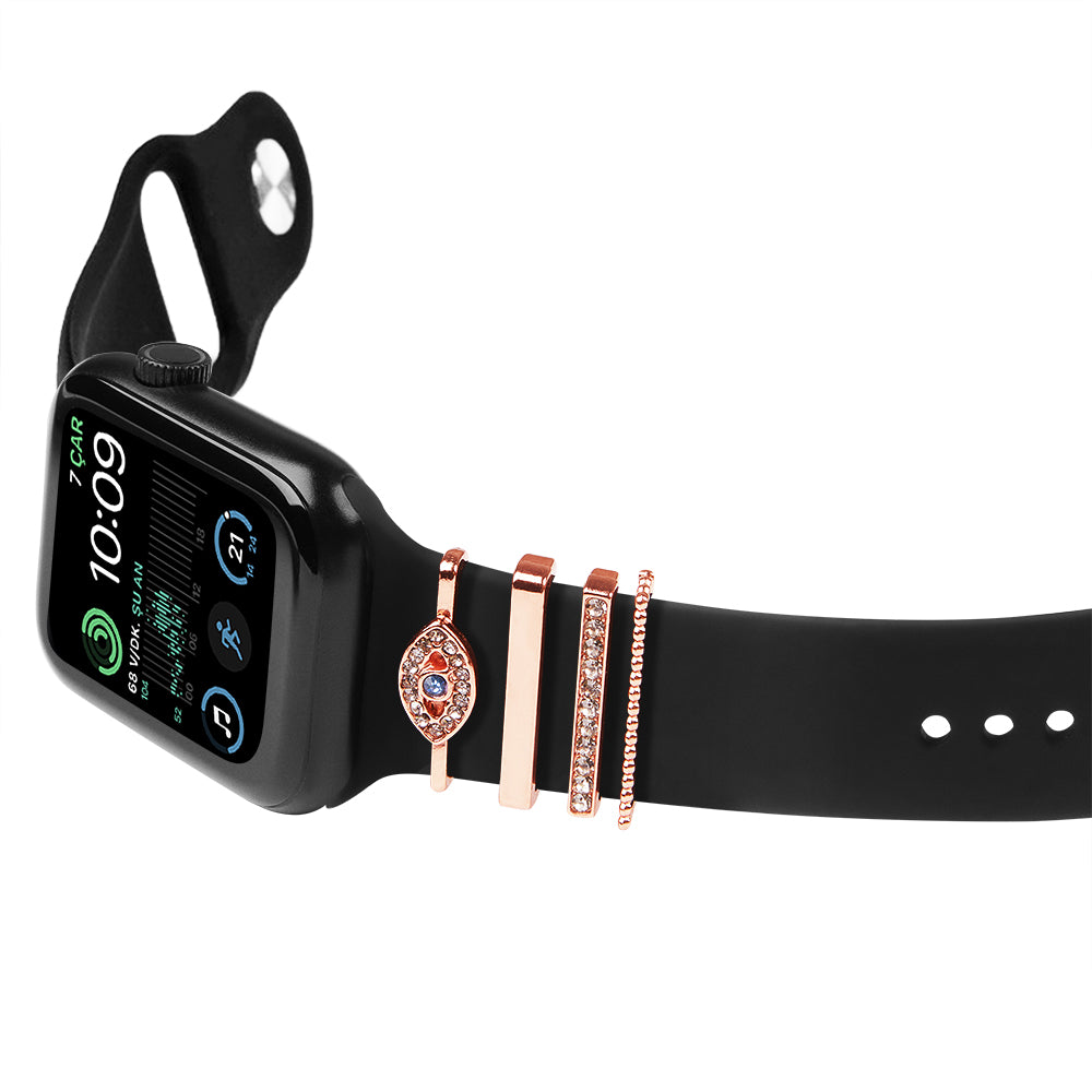 Apple Watch Charm Diamond Eye Kordon Aksesuarı