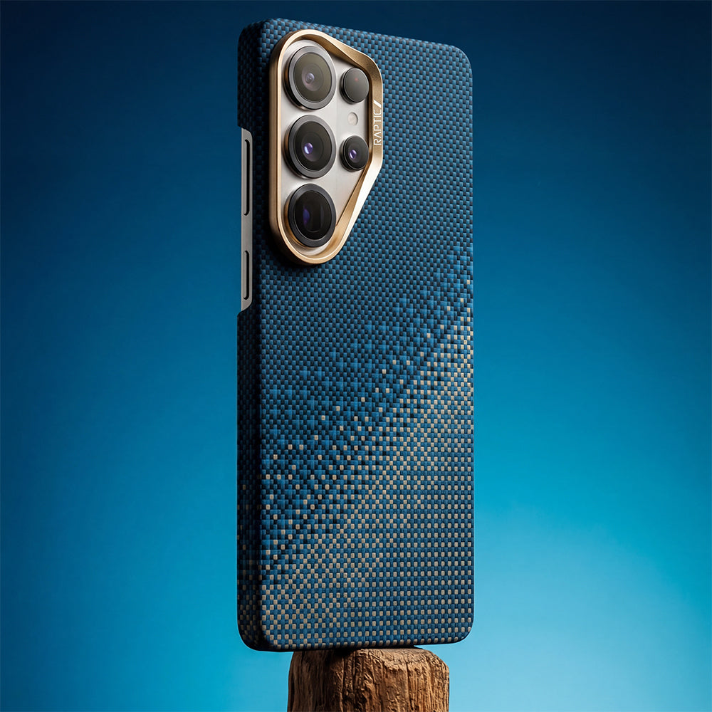 Samsung S26 Ultra Magsafeli Aramid Malzeme Ultra Koruyucu Lacivert Telefon Kılıfı