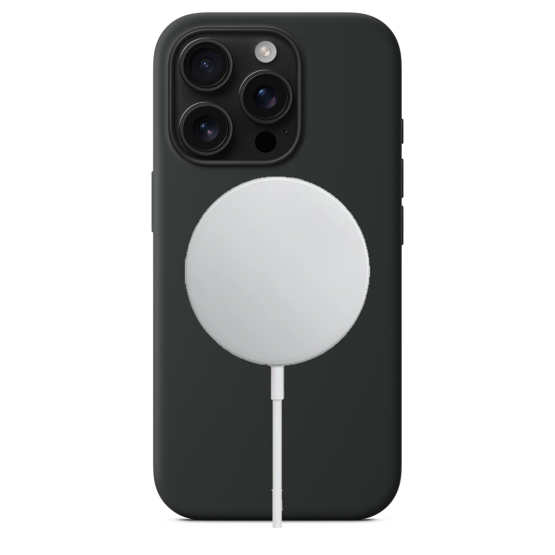 Apple iPhone 16 Pro Max Silikon Magsafe Case Siyah