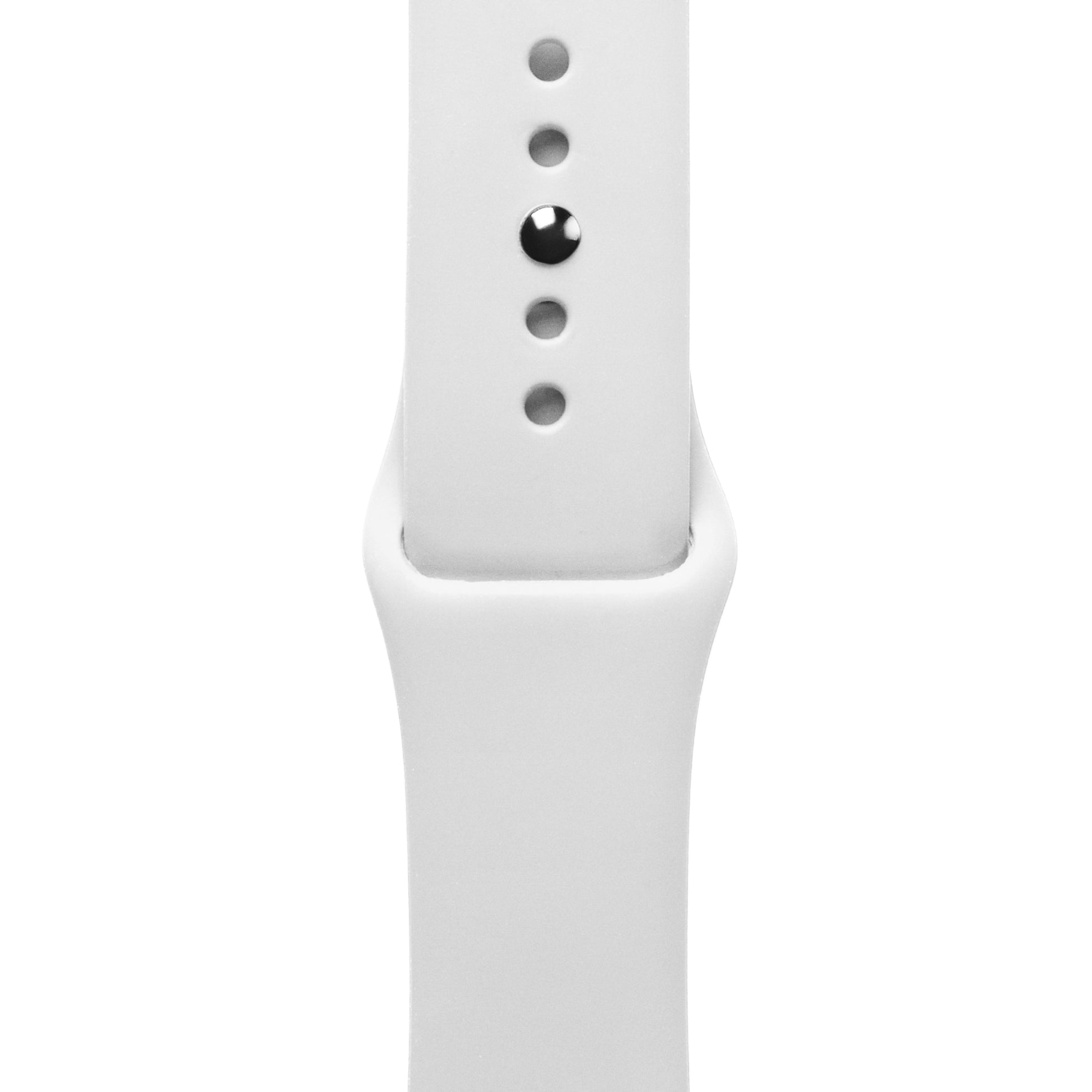 Apple Watch Sport Band White Silikon Saat Kordonu